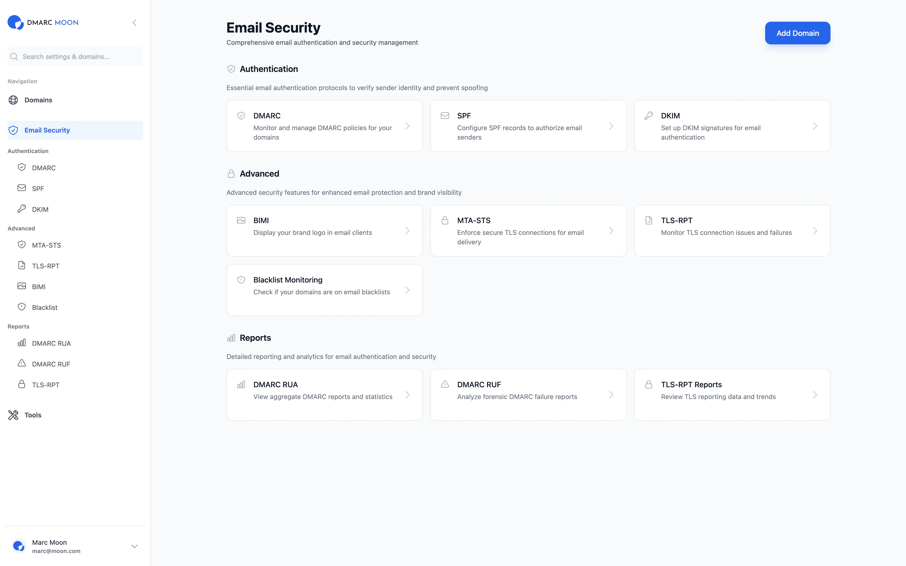 Email Security Dashboard